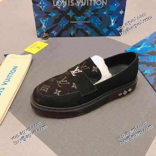 お買い得品 ローヒール 厚底 2021春夏 3色可選 ルイ ヴィトン LOUIS VUITTON 優しい履き心地 ルイ ヴィトンブランド コピー