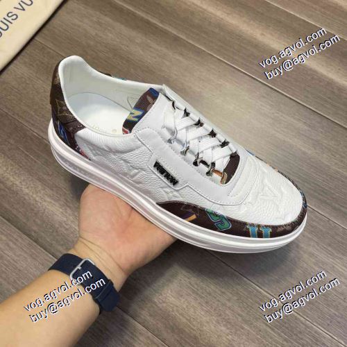極上シューズ ランニングシューズルイ ヴィトン LOUIS VUITTON 2021春夏 ルイ ヴィトンスーパーコピー 追跡付/関税無 2色可選