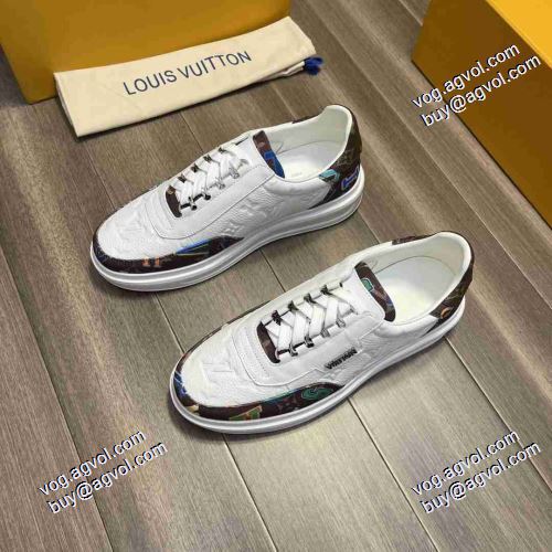 極上シューズ ランニングシューズルイ ヴィトン LOUIS VUITTON 2021春夏 ルイ ヴィトンスーパーコピー 追跡付/関税無 2色可選