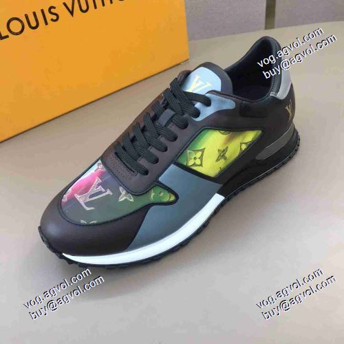 スタイリッシュな印象 ポップ 2021春夏 ルイ ヴィトン LOUIS VUITTON 2色可選スニーカー ルイ ヴィトンスーパーコピー