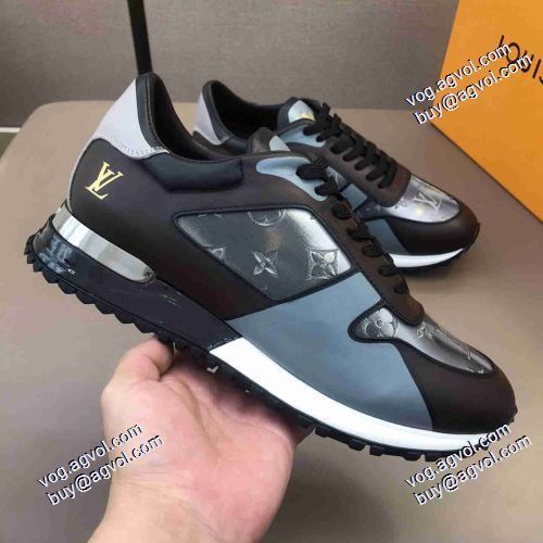 スタイリッシュな印象 ポップ 2021春夏 ルイ ヴィトン LOUIS VUITTON 2色可選スニーカー ルイ ヴィトンスーパーコピー
