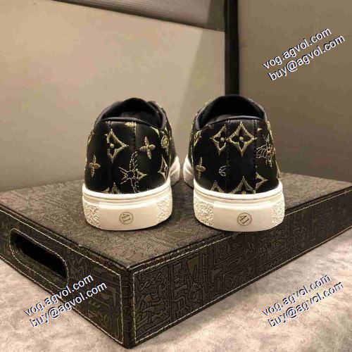 軽い履き心地 フラットシューズ ルイ ヴィトン LOUIS VUITTON オリジナル 2021春夏 2色可選 ルイ ヴィトンコピー