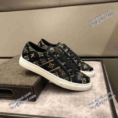 軽い履き心地 フラットシューズ ルイ ヴィトン LOUIS VUITTON オリジナル 2021春夏 2色可選 ルイ ヴィトンコピー