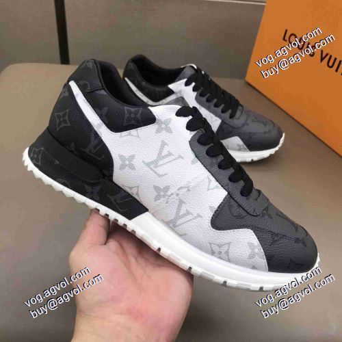 2色可選 セール中 ルイ ヴィトン LOUIS VUITTON 2021春夏 柔軟 ランニングシューズ ルイ ヴィトン偽物ブランド