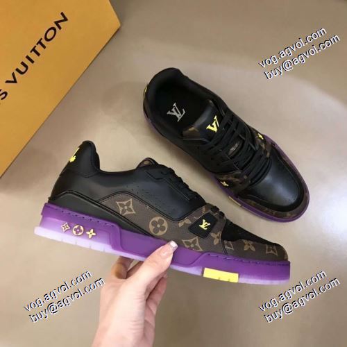 大人の個性を ランニングシューズ ルイ ヴィトン LOUIS VUITTON 2021春夏 軽量 ルイ ヴィトンコピー ブランド モデル大絶賛?