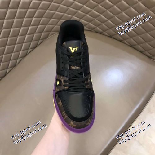 大人の個性を ランニングシューズ ルイ ヴィトン LOUIS VUITTON 2021春夏 軽量 ルイ ヴィトンコピー ブランド モデル大絶賛?