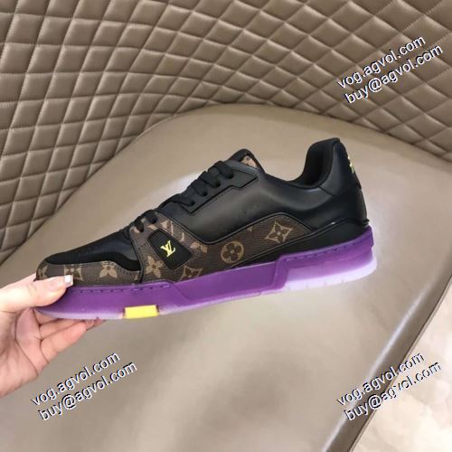 大人の個性を ランニングシューズ ルイ ヴィトン LOUIS VUITTON 2021春夏 軽量 ルイ ヴィトンコピー ブランド モデル大絶賛?