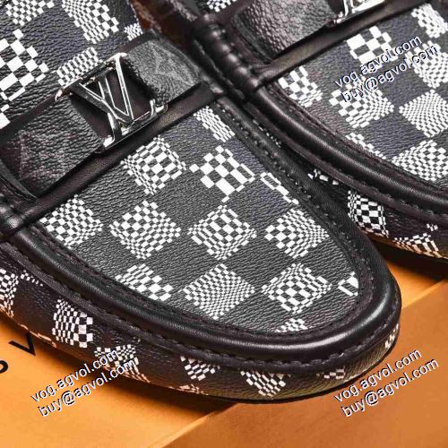 紐なし 豊富なサイズ 2021春夏 ルイ ヴィトン LOUIS VUITTON ビジネスシューズ ルイ ヴィトンブランドコピー 大人の雰囲気抜群