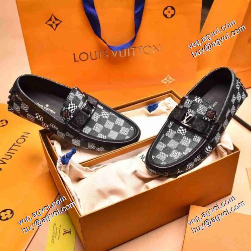 紐なし 豊富なサイズ 2021春夏 ルイ ヴィトン LOUIS VUITTON ビジネスシューズ ルイ ヴィトンブランドコピー 大人の雰囲気抜群