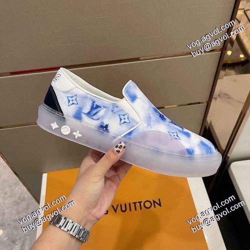 人気ブランド  スリップオン 2021春夏 2色可選ルイ ヴィトン LOUIS VUITTON カジュアルシュッズ リゾートスタイル LOUIS VUITTONブランド 偽物 通販
