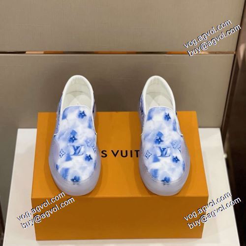 人気ブランド  スリップオン 2021春夏 2色可選ルイ ヴィトン LOUIS VUITTON カジュアルシュッズ リゾートスタイル LOUIS VUITTONブランド 偽物 通販