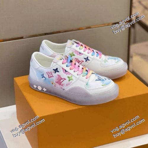 2色可選 ルイ ヴィトン偽物ブランドブランド ランニングシューズ 2021春夏 エスバドリーユ ルイ ヴィトン LOUIS VUITTON 海外セレブ愛用