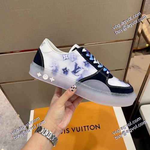 2色可選 ルイ ヴィトン偽物ブランドブランド ランニングシューズ 2021春夏 エスバドリーユ ルイ ヴィトン LOUIS VUITTON 海外セレブ愛用