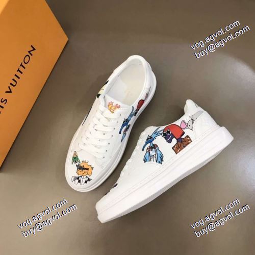 厚底 2色可選 ルイ ヴィトン LOUIS VUITTON カジュアルシューズLOUIS VUITTONコピー 2021春夏 今買い◎得