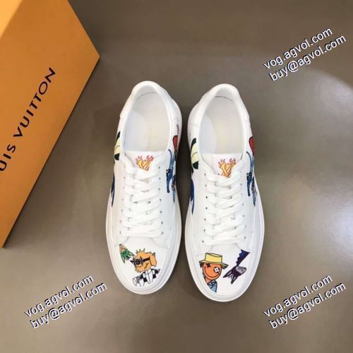 厚底 2色可選 ルイ ヴィトン LOUIS VUITTON カジュアルシューズLOUIS VUITTONコピー 2021春夏 今買い◎得