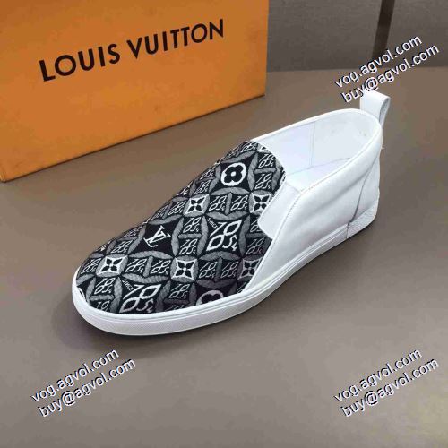 ルイ ヴィトンブランドコピー ローヒール リゾートスタイル 2021春夏 お洒落に魅せる ルイ ヴィトン LOUIS VUITTON ハイカット