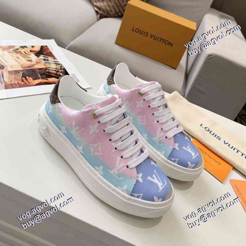 オリジナル 2021春夏 ルイ ヴィトン LOUIS VUITTON フラットシューズ ルイ ヴィトンコピー ブランド ブランド デザイン性の高い