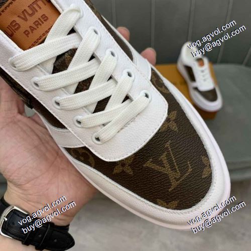 2021春夏 2色可選 ポップ フラットシューズ ルイ ヴィトン LOUIS VUITTON ランニングシューズ 足馴染みのいい