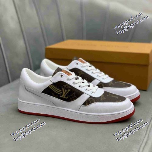2021春夏 2色可選 ポップ フラットシューズ ルイ ヴィトン LOUIS VUITTON ランニングシューズ 足馴染みのいい