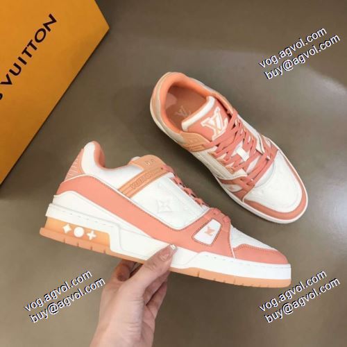 ファション性の高い 2021春夏 フラットシューズ ルイ ヴィトン LOUIS VUITTON ランニングシューズ ルイ ヴィトンブランドコピー