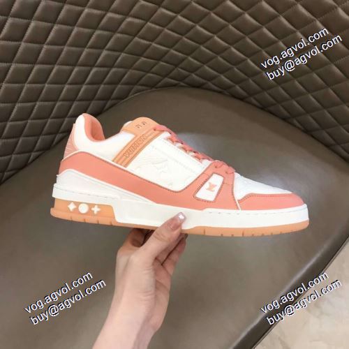 ファション性の高い 2021春夏 フラットシューズ ルイ ヴィトン LOUIS VUITTON ランニングシューズ ルイ ヴィトンブランドコピー