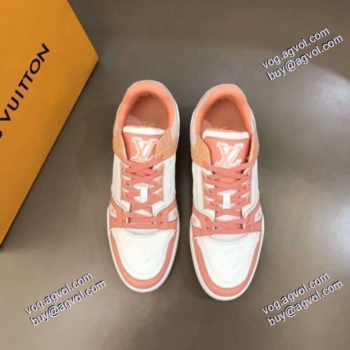 ファション性の高い 2021春夏 フラットシューズ ルイ ヴィトン LOUIS VUITTON ランニングシューズ ルイ ヴィトンブランドコピー