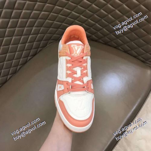 ファション性の高い 2021春夏 フラットシューズ ルイ ヴィトン LOUIS VUITTON ランニングシューズ ルイ ヴィトンブランドコピー