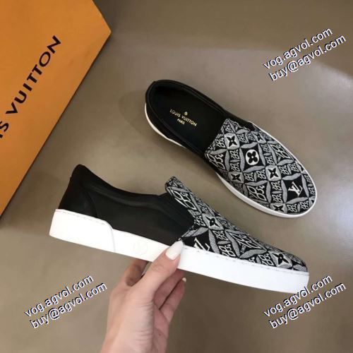 フラットシューズ 柔軟 ルイ ヴィトン LOUIS VUITTON 女性にも男性にも適応 2021春夏 風合いが出る LOUIS VUITTONブランド コピー