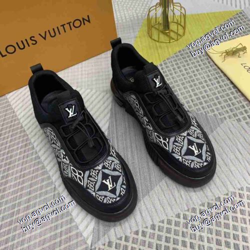 ルイ ヴィトンブランド 偽物 通販 ブランド 2021春夏 ハイギャング運動 2色可選 ルイ ヴィトン LOUIS VUITTON 厚底 気軽に履ける