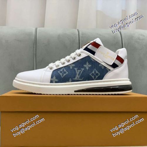 高級感ある 2021春夏 ルイ ヴィトン LOUIS VUITTON 2色可選 履き心地抜群 フラットシューズ カジュアルシューズ ルイ ヴィトンブランド コピー
