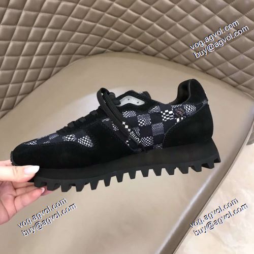 人気新品★超特価★ 2021春夏 2色可選 ルイ ヴィトン LOUIS VUITTON ランニングシューズ すべり防止 ルイ ヴィトンコピー