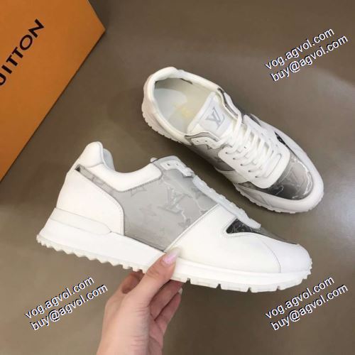 LOUIS VUITTONブランドコピー 大絶賛の履き心地! 2021春夏 カジュアルシュッズ ルイ ヴィトン LOUIS VUITTON 2色可選 ランニングシューズ