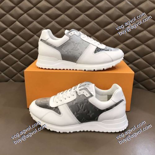LOUIS VUITTONブランドコピー 大絶賛の履き心地! 2021春夏 カジュアルシュッズ ルイ ヴィトン LOUIS VUITTON 2色可選 ランニングシューズ