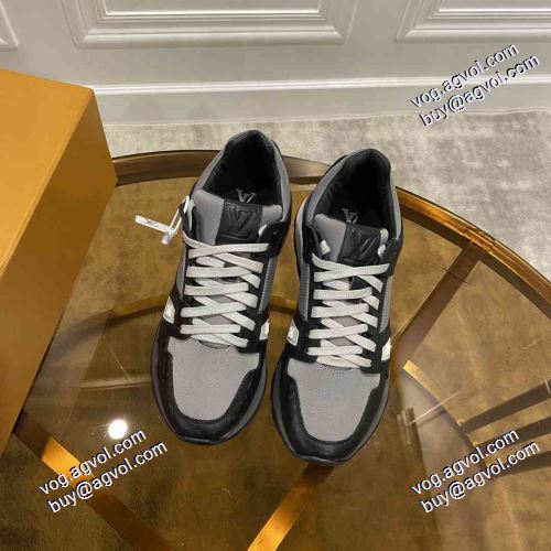 ファッション 人気 ランニングシューズ 2021春夏 海外セレブ愛用 ルイ ヴィトン LOUIS VUITTON 2色可選 ルイ ヴィトンコピーブランド