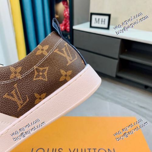 フラットシューズ サイズ豊富 2021春夏 ルイ ヴィトン LOUIS VUITTON 3色可選 ルイ ヴィトンブランドスーパーコピー カジュアルシューズ