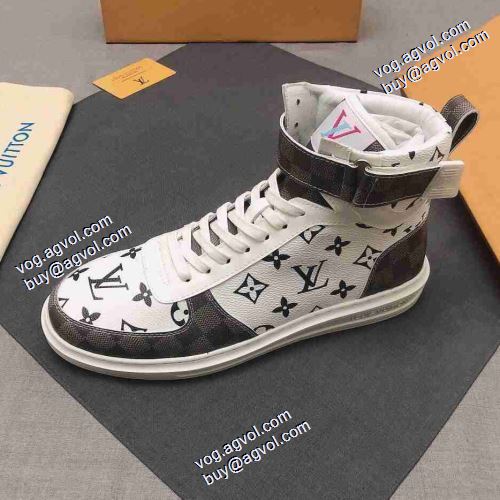 2021秋冬 ルイ ヴィトン LOUIS VUITTON ルイ ヴィトンブランド コピー 海外限定ライン レースアップシューズ 3色可選 ハイトップシューズ 履き心地のいい