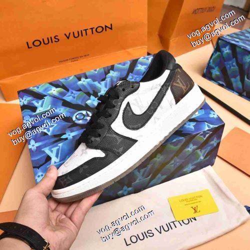 争奪戦必至 ランニングシューズ ファッション 人気 2021秋冬 ルイ ヴィトン LOUIS VUITTON ルイ ヴィトンコピー ブランド フラットシューズ 2色可選 