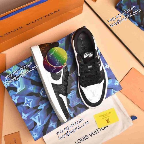 争奪戦必至 ランニングシューズ ファッション 人気 2021秋冬 ルイ ヴィトン LOUIS VUITTON ルイ ヴィトンコピー ブランド フラットシューズ 2色可選 