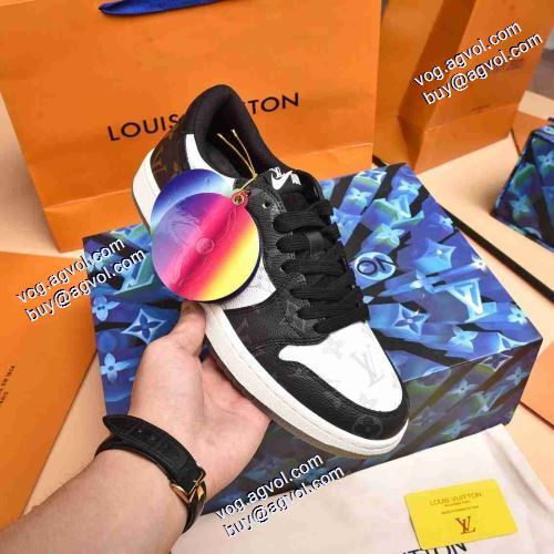 争奪戦必至 ランニングシューズ ファッション 人気 2021秋冬 ルイ ヴィトン LOUIS VUITTON ルイ ヴィトンコピー ブランド フラットシューズ 2色可選 