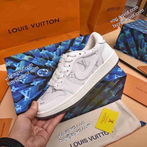争奪戦必至 ランニングシューズ ファッション 人気 2021秋冬 ルイ ヴィトン LOUIS VUITTON ルイ ヴィトンコピー ブランド フラットシューズ 2色可選 