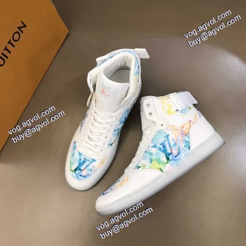 ローヒール ルイ ヴィトンコピー 2021秋冬 ルイ ヴィトン LOUIS VUITTON 上品な輝きを放つ形 2色可選 スニーカー 飽きの来ない