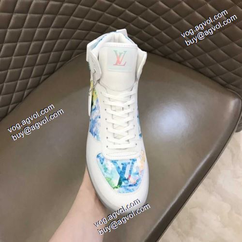 ローヒール ルイ ヴィトンコピー 2021秋冬 ルイ ヴィトン LOUIS VUITTON 上品な輝きを放つ形 2色可選 スニーカー 飽きの来ない