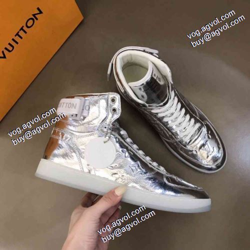 超目玉 ハイトップシューズ 2色可選 ルイ ヴィトンコピーブランド 2021秋冬 ルイ ヴィトン LOUIS VUITTON 抗菌・防臭加工 極上シューズ