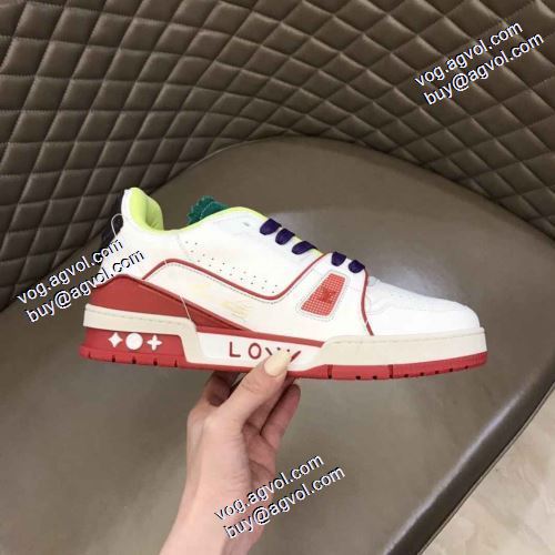 オリジナル 2021秋冬 ルイ ヴィトン LOUIS VUITTON ルイ ヴィトン偽物ブランド スニーカー リゾートスタイル 滑りにくい 4色可選