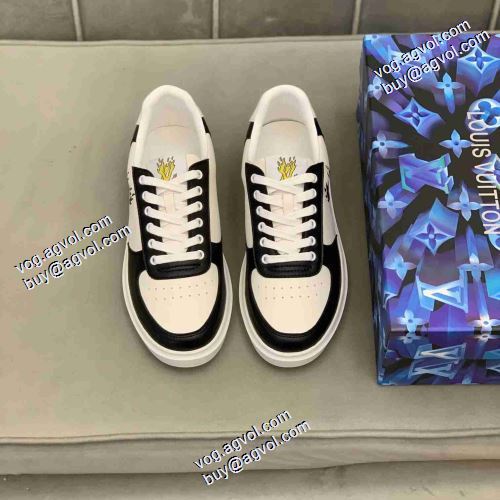 4色可選 足馴染みのいい 2021秋冬 ルイ ヴィトンスーパーコピー ファッション 人気 ルイ ヴィトン LOUIS VUITTON デザイン性の高い カジュアルシューズ 
