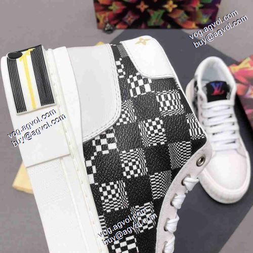 ショートパンツ 確定となる上品 2021秋冬 ルイ ヴィトンコピー ブランド ルイ ヴィトン LOUIS VUITTON レースアップシューズ スニーカー 着用 2色可選