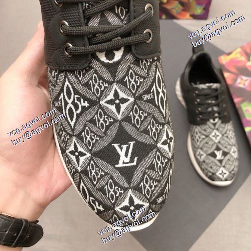 セレブ愛用の超人気商品 2021秋冬 ルイ ヴィトン LOUIS VUITTON ルイ ヴィトン偽物ブランド スニーカー バレーボールシューズ ファッション 人気 2色可選