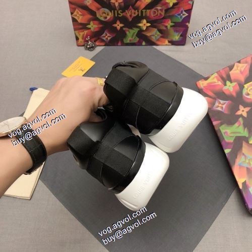 セレブ愛用の超人気商品 2021秋冬 ルイ ヴィトン LOUIS VUITTON ルイ ヴィトン偽物ブランド スニーカー バレーボールシューズ ファッション 人気 2色可選