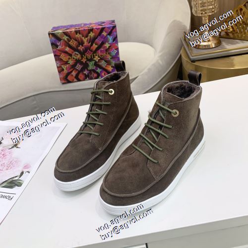 3色可選 活用できるアイテム ルイ ヴィトンブランド コピー ファッション 人気 2021秋冬 ルイ ヴィトン LOUIS VUITTON ハイトップシューズ 優しい履き心地 