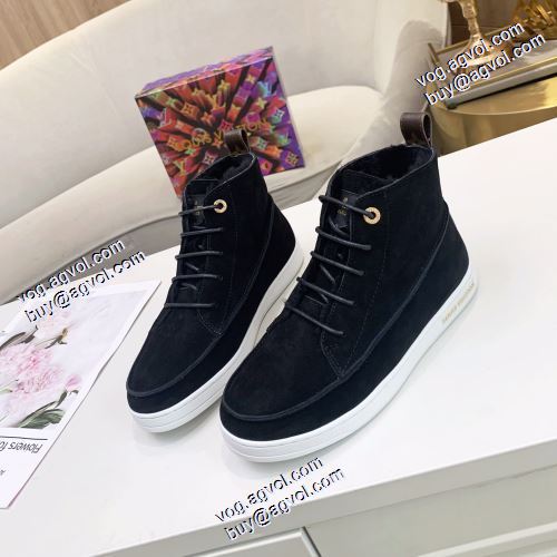 3色可選 活用できるアイテム ルイ ヴィトンブランド コピー ファッション 人気 2021秋冬 ルイ ヴィトン LOUIS VUITTON ハイトップシューズ 優しい履き心地 